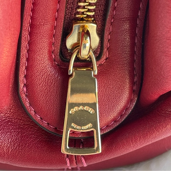 Coach Signature Jacquard Leather Lexy Shoulder Handbag F27579. Twilly included - Picture 12 of 17